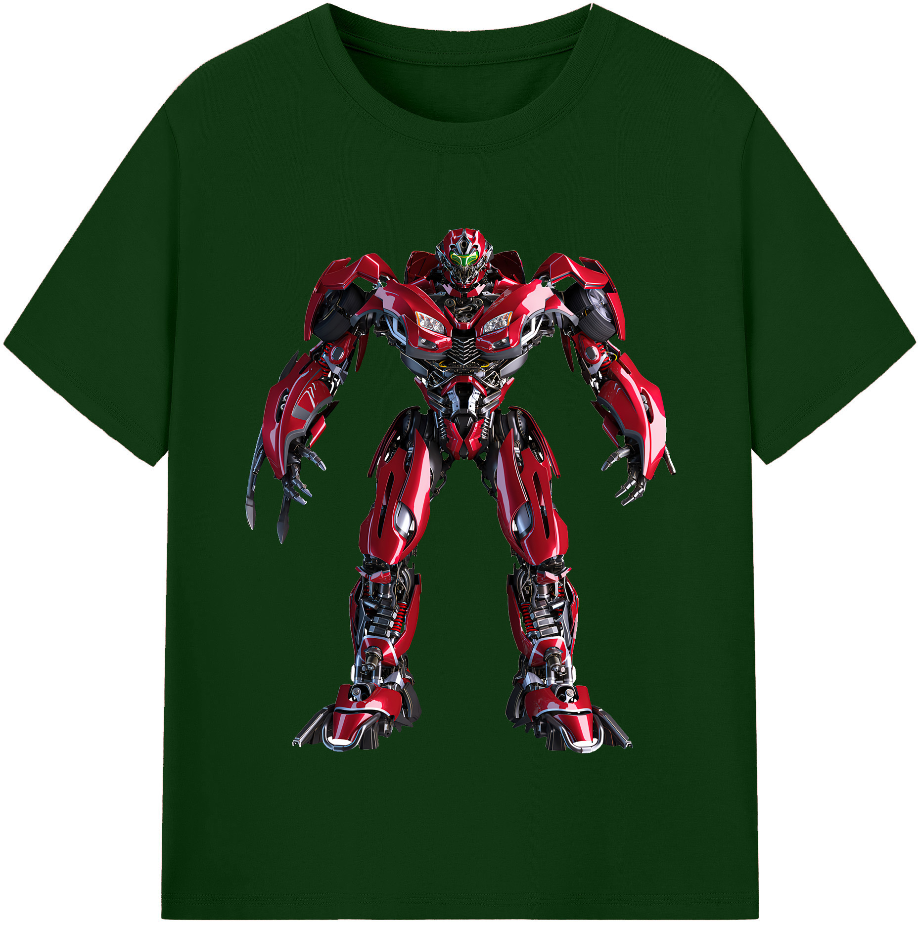 （画像用） Transformers トランスフォーマー 綿100％半袖Tシャツ（フロントプリント）